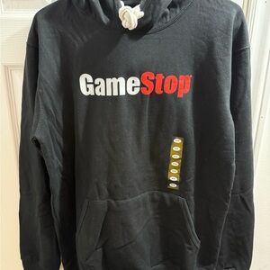 GameStop Black Pullover Hoodie with Logo